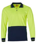 AIW SW05CD High Visibility Long Sleeve Polo - WEARhouse