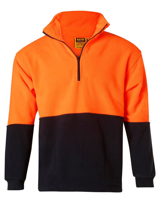 AIW SW07 HI-VIS 2 TONE POLAR FLEECE - WEARhouse