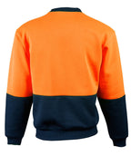 AIW SW09 HI-VIS 2 TONE CREW NECK - WEARhouse