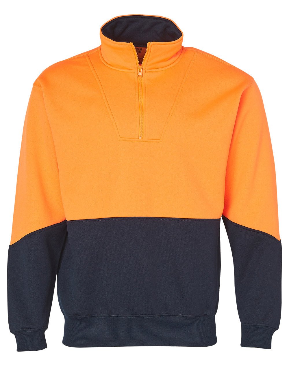AIW SW13A HI-VIS LONG SLEEVE FLEECE SWEAT - WEARhouse