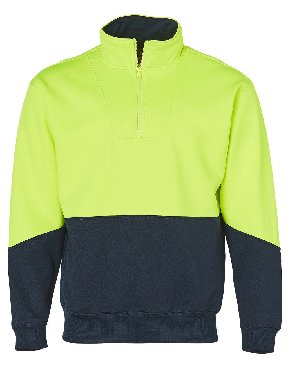 AIW SW13A HI-VIS LONG SLEEVE FLEECE SWEAT - WEARhouse