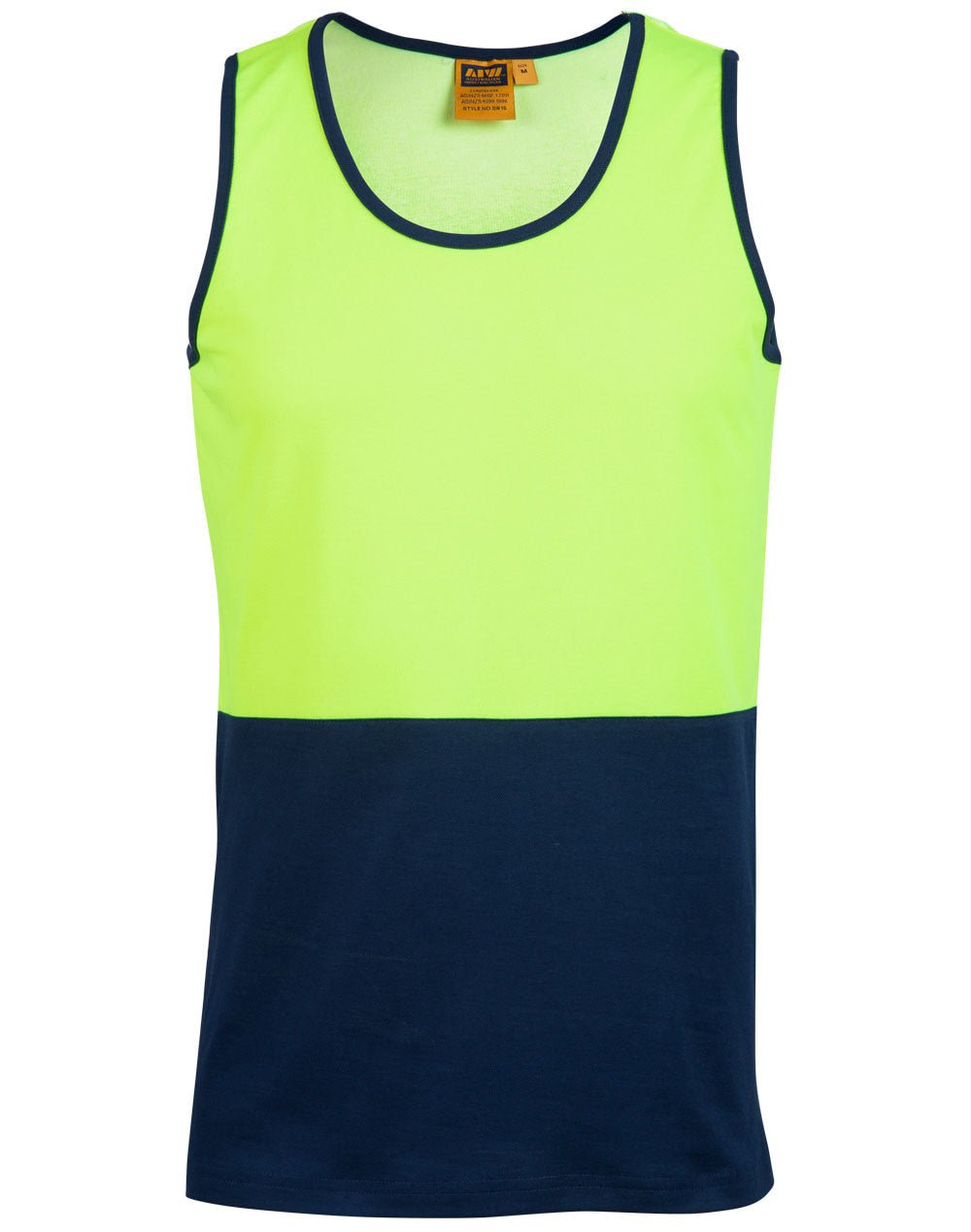 AIW SW15 Hi-Vis SAFETY SINGLET - WEARhouse