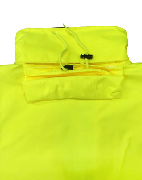 AIW SW18A HI-VIS SAFETY JACKET WITH MESH LINING & 3M TAPES