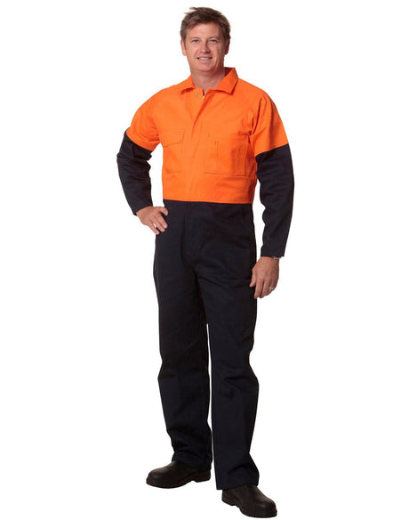 AIW SW205 MEN'S TWO TONE COVERALL Stout Size - WEARhouse