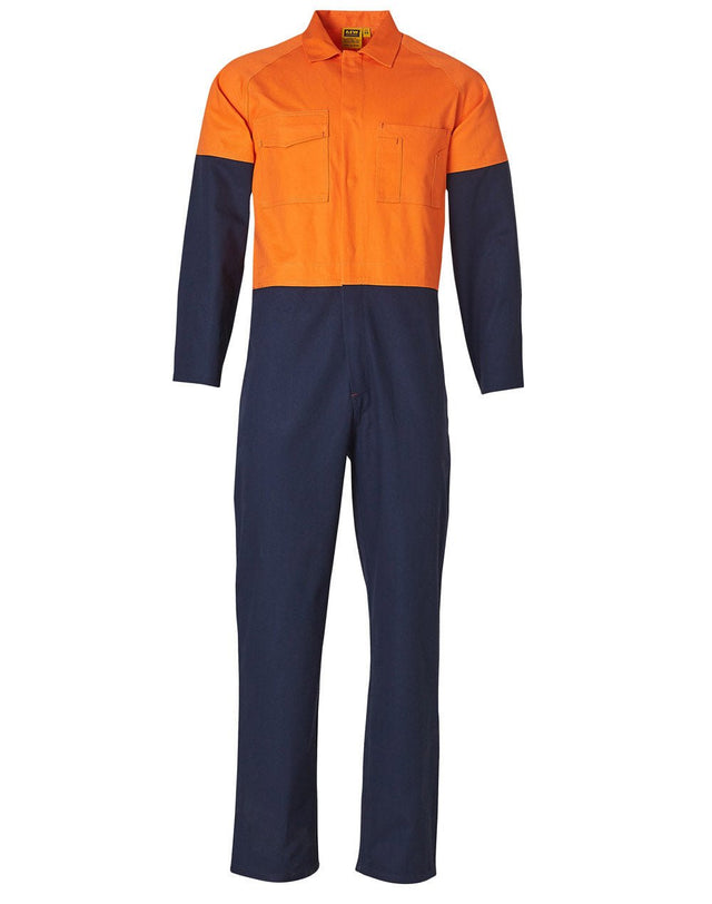 AIW SW205 MEN'S TWO TONE COVERALL Stout Size - WEARhouse