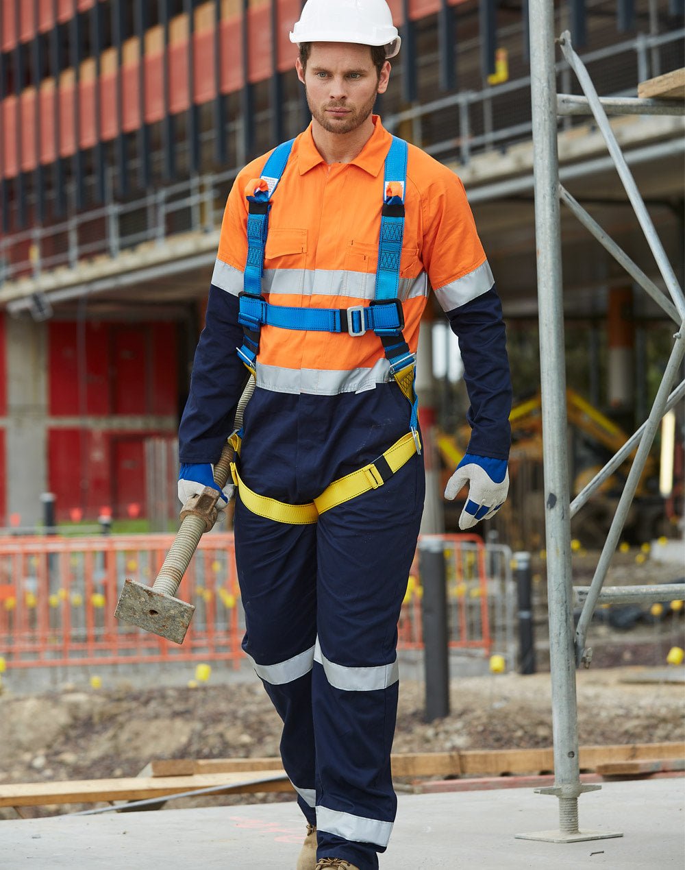 AIW SW207 MEN'S TWO TONE COVERALL - WEARhouse