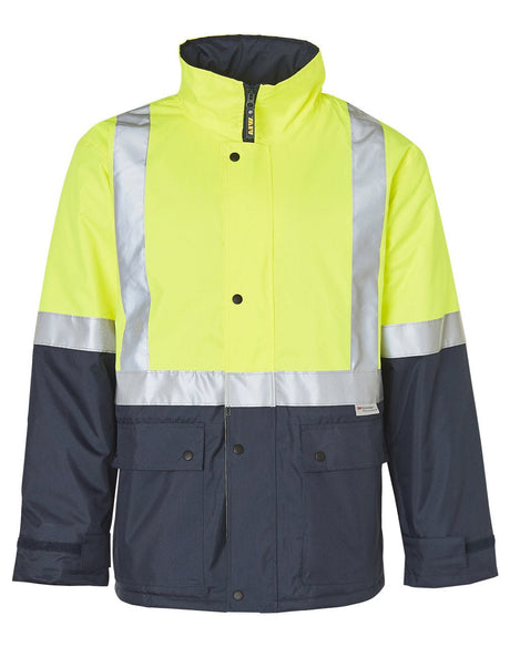 AIW SW28A HI-VIS TWO TONE RAIN PROOF JACKET WITH QUILT LINING - WEARhouse