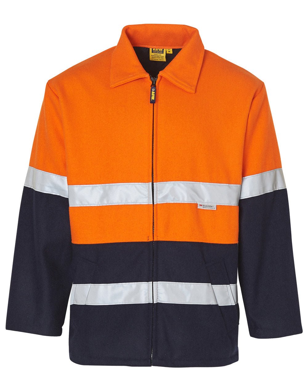AIW SW31A HI-VIS TWO TONE BLUEY JACKET - WEARhouse