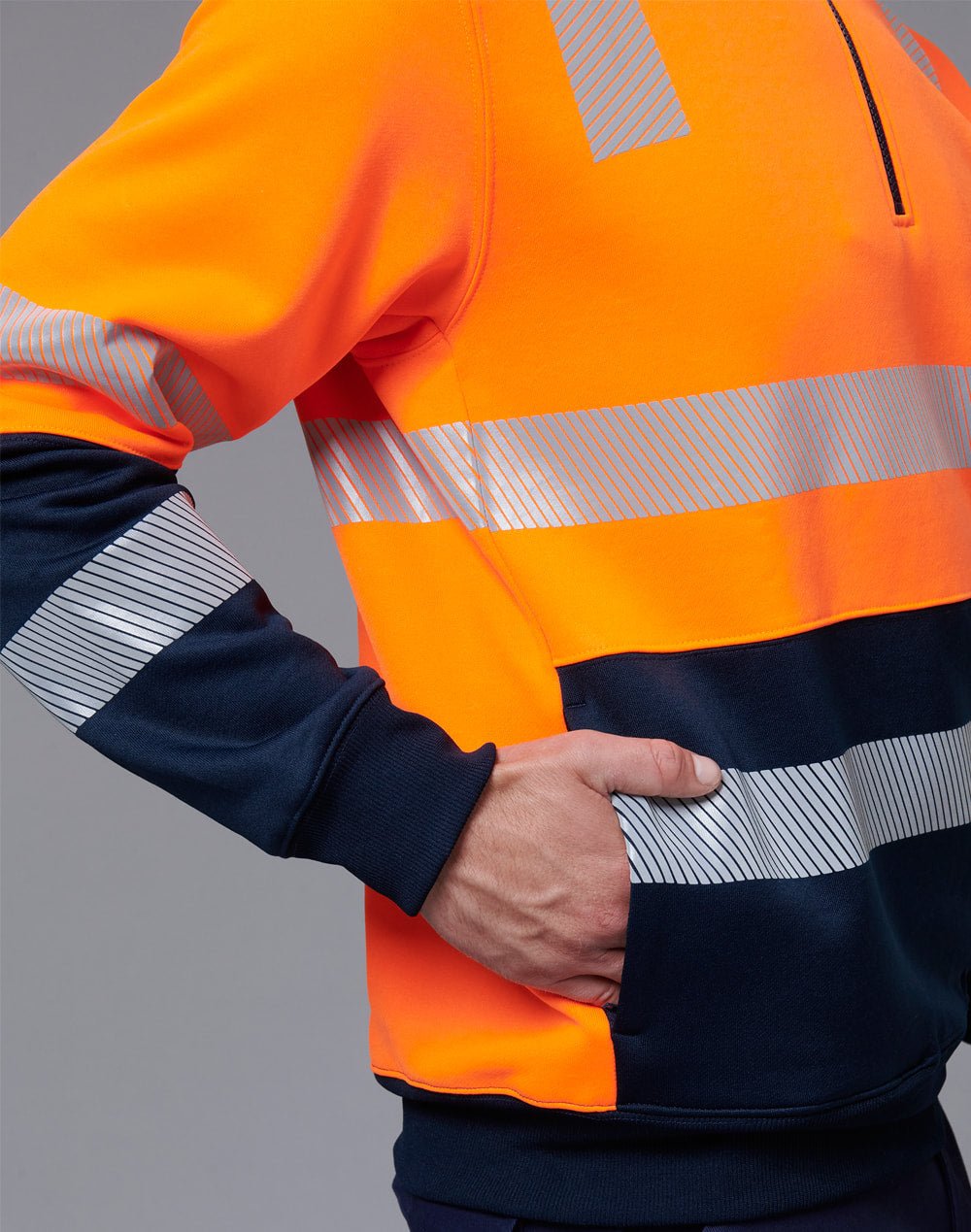 AIW SW32 Vic Rail Hi Vis Safety Jumper- Unisex - WEARhouse