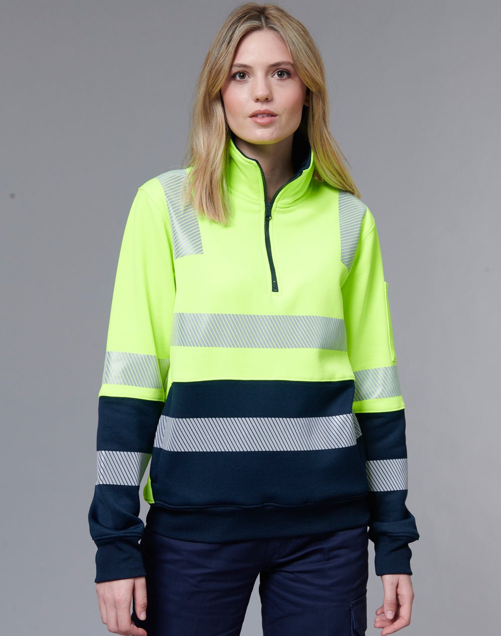 AIW SW32 Vic Rail Hi Vis Safety Jumper- Unisex - WEARhouse