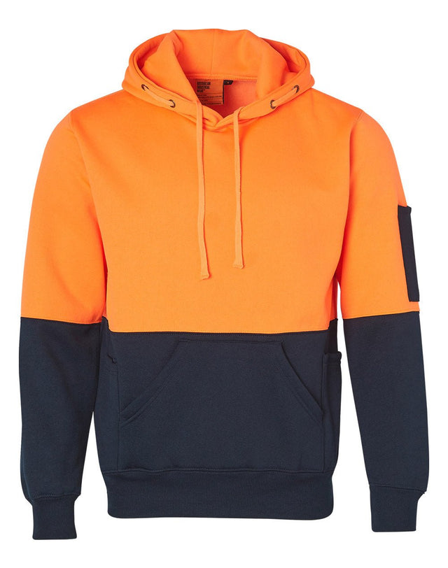 AIW SW38 HI-VIS TWO TONE FLEECY HOODIE UNISEX - WEARhouse