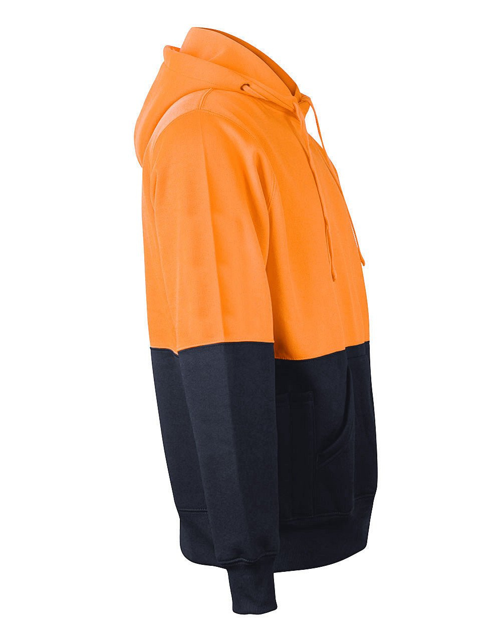 AIW SW38 HI-VIS TWO TONE FLEECY HOODIE UNISEX - WEARhouse