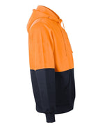 AIW SW38 HI-VIS TWO TONE FLEECY HOODIE UNISEX - WEARhouse