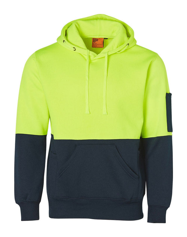 AIW SW38 HI-VIS TWO TONE FLEECY HOODIE UNISEX - WEARhouse