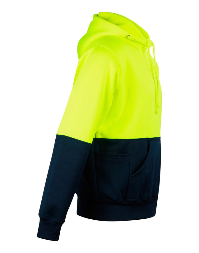 AIW SW38 HI-VIS TWO TONE FLEECY HOODIE UNISEX - WEARhouse