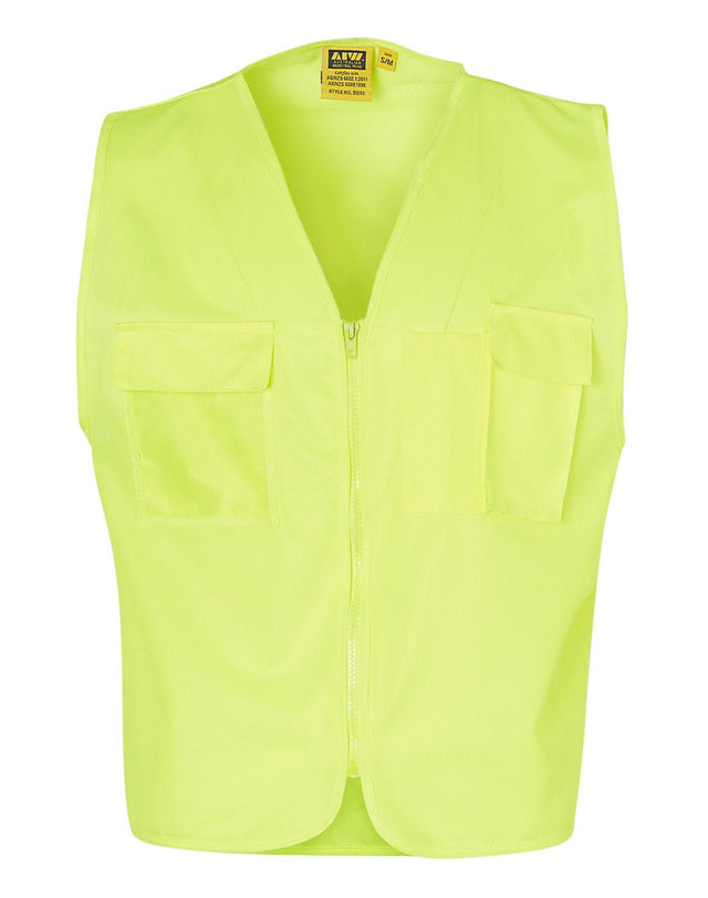 AIW SW41 Hi-Vis SAFETY VEST with ID POCKET - WEARhouse