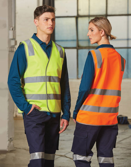 AIW SW43 safety vest with shoulder tapes - WEARhouse