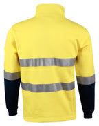 AIW SW48 HI-VIS TWO TONE COTTON FLEECE SWEAT