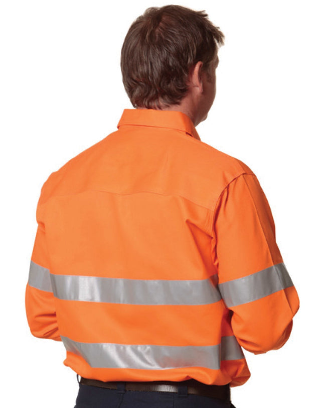 AIW SW52 COTTON DRILL SAFETY SHIRT - Unisex