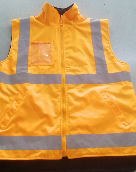 AIW SW76 VIC Rail Hi Vis Reversible Safety Vest - Unisex - WEARhouse