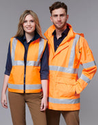 AIW SW77 VIC Rail Hi Vis 3 in 1 Safety Jacket and Vest - Unisex - WEARhouse