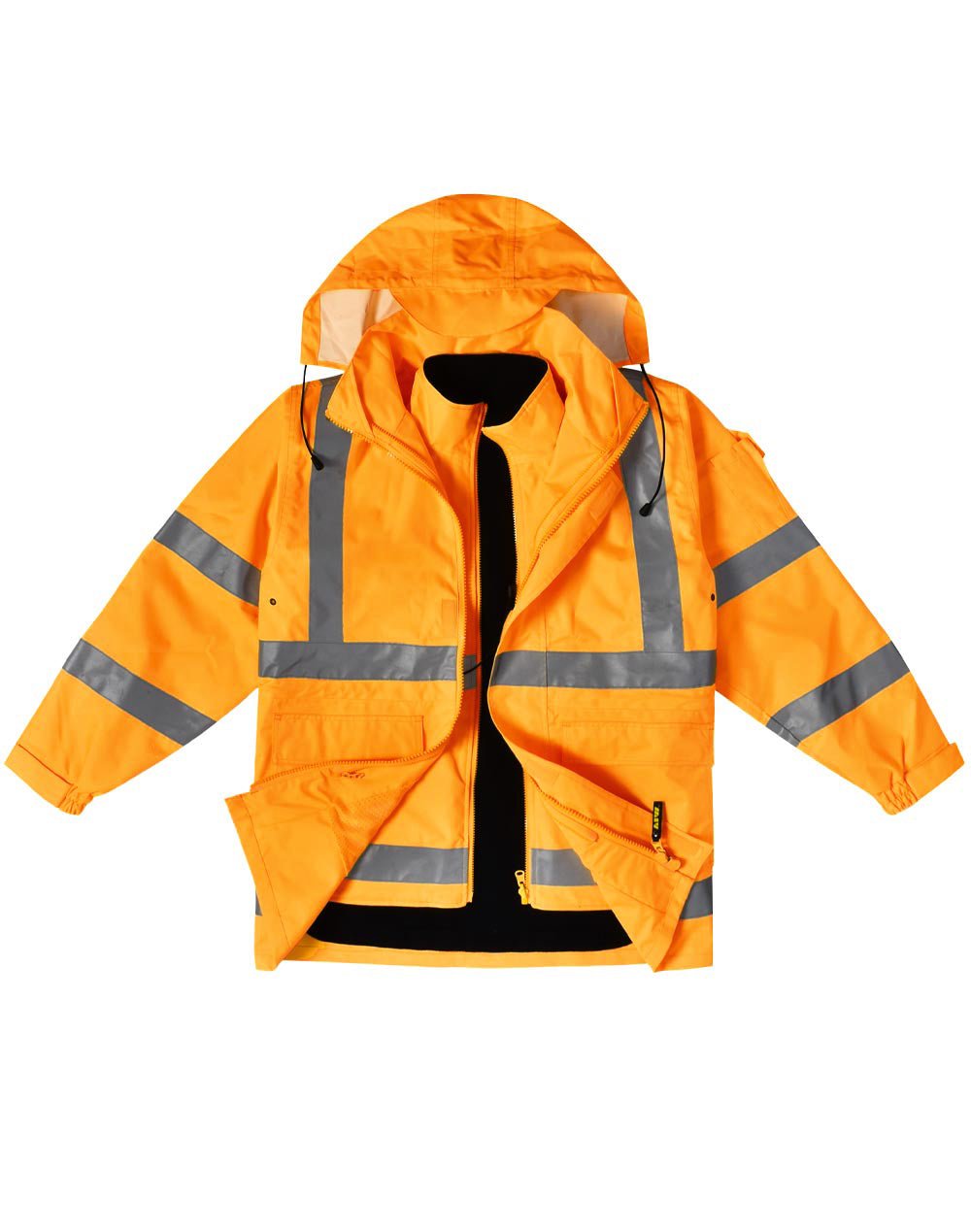 AIW SW77 VIC Rail Hi Vis 3 in 1 Safety Jacket and Vest - Unisex - WEARhouse