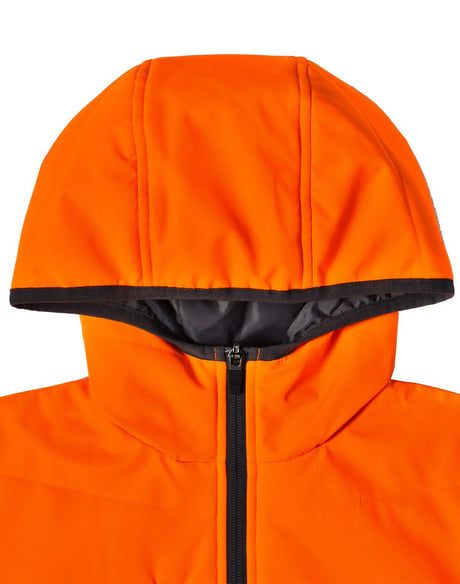 AIW SW80 UNISEX HI VIS MODERN STYLING HOODED PUFFER JACKET - WEARhouse