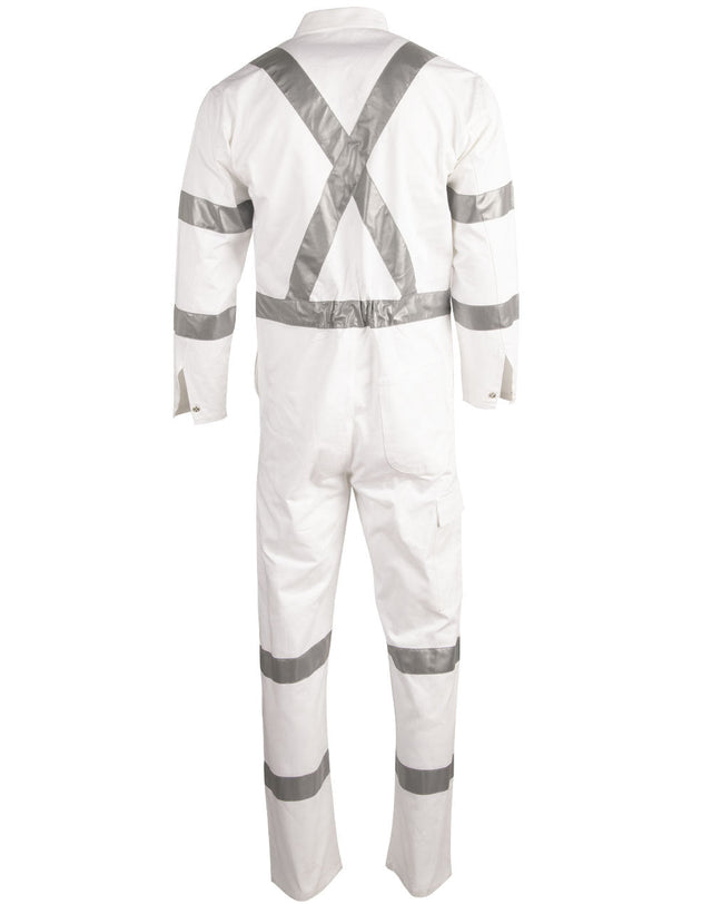 AIW WA09HV Mens biomotion nightwear coverall with x back tape configuration - WEARhouse