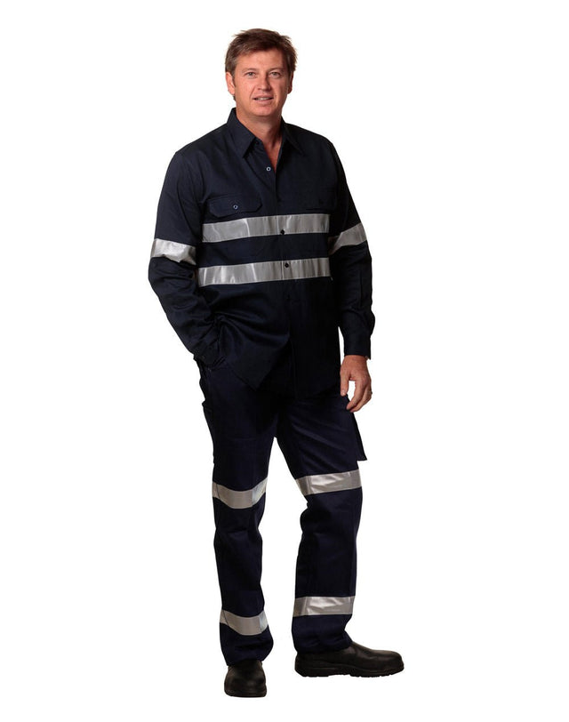 AIW WP08HV PRE-SHRUNK DRILL PANTS WITH 3M TAPES Stout Size - WEARhouse