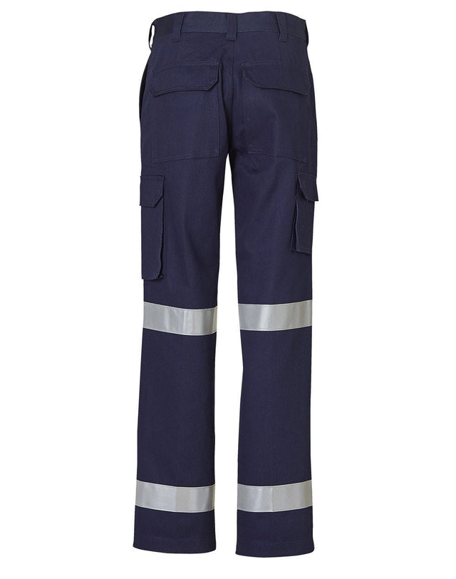 AIW WP15HV LADIES' HEAVY COTTON DRILL CARGO PANTS WITH 3M TAPES - WEARhouse