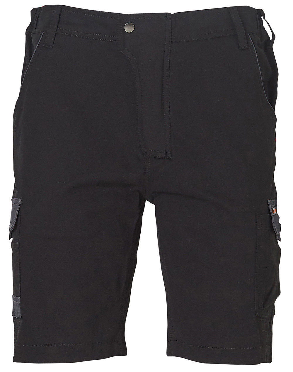 AIW WP23 MENS STRETCH CARGO WORK SHORTS WITH DESIGN PANEL TREATMENTS - WEARhouse