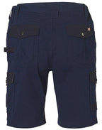 AIW WP23 MENS STRETCH CARGO WORK SHORTS WITH DESIGN PANEL TREATMENTS - WEARhouse