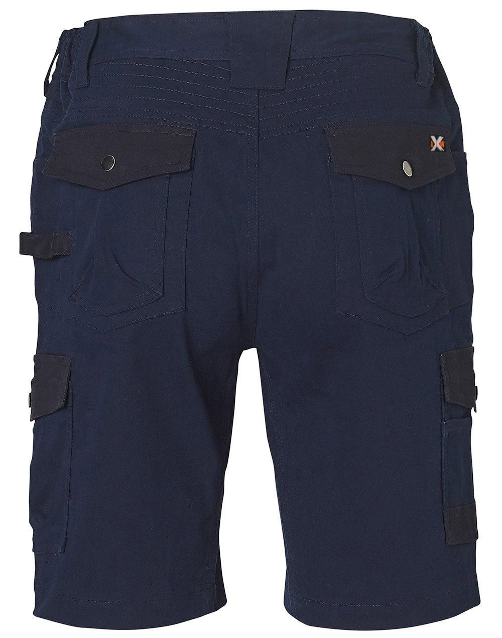 AIW WP23 MENS STRETCH CARGO WORK SHORTS WITH DESIGN PANEL TREATMENTS - WEARhouse