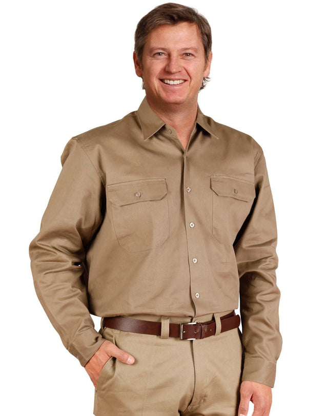 AIW WT04 COTTON DRILL WORK SHIRT - WEARhouse