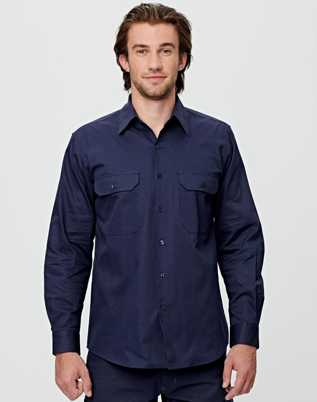 AIW WT04 COTTON DRILL WORK SHIRT - WEARhouse