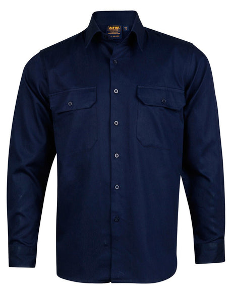 AIW WT04 COTTON DRILL WORK SHIRT - WEARhouse