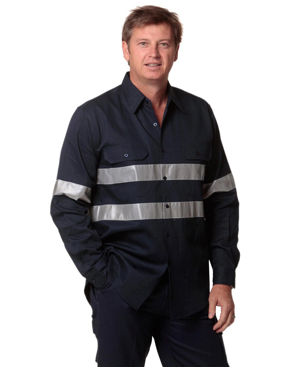 AIW WT04HV COTTON DRILL WORK SHIRT - WEARhouse
