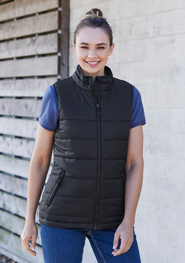 Alpine Ladies Puffer Vest J211L - WEARhouse