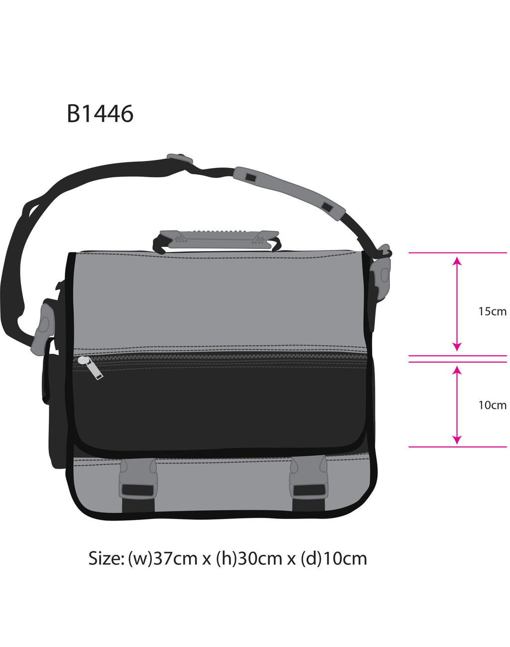 B1446 EXECUTIVE CONFERENCE SATCHEL - WEARhouse