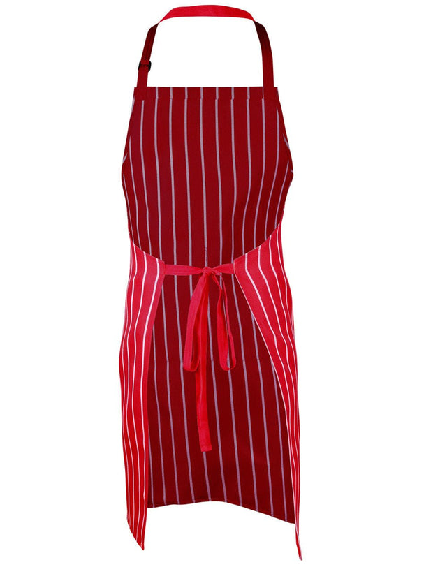 Benchmark AP04 Bib Stripe Apron - WEARhouse