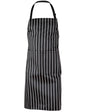 Benchmark AP04 Bib Stripe Apron - WEARhouse