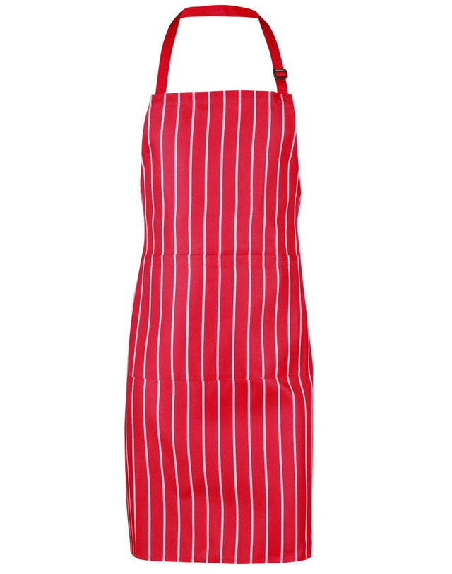 Benchmark AP04 Bib Stripe Apron - WEARhouse