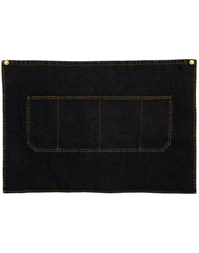 Benchmark AP10 East Village Half Denim Apron - WEARhouse