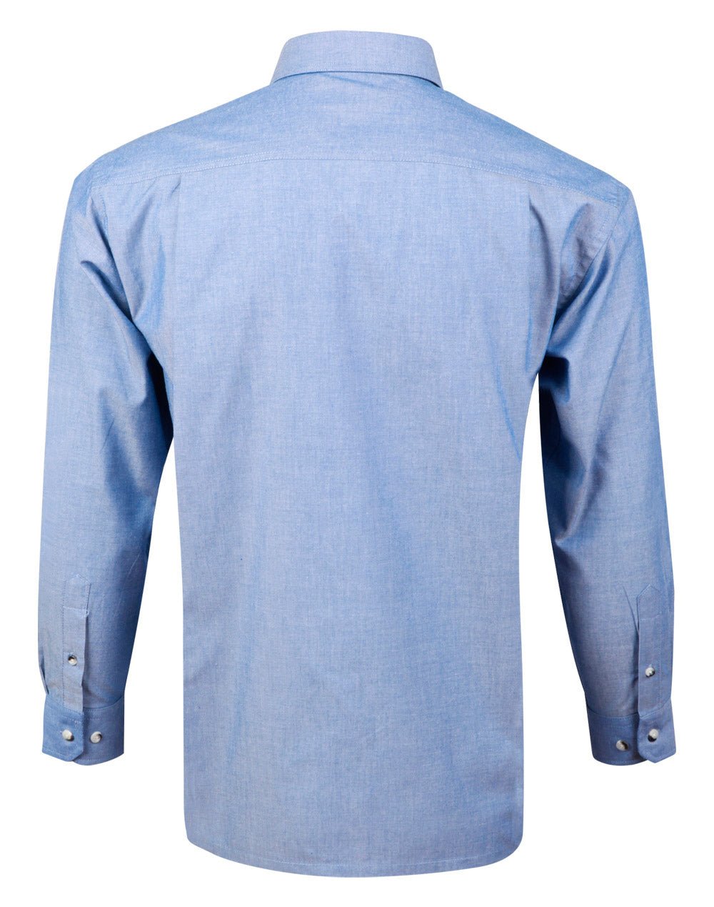 Benchmark BS03L Men's Chambray Long Sleeve - WEARhouse