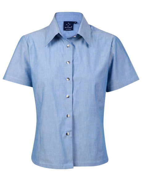 Benchmark BS05 Ladies Chambray Short Sleeve - WEARhouse