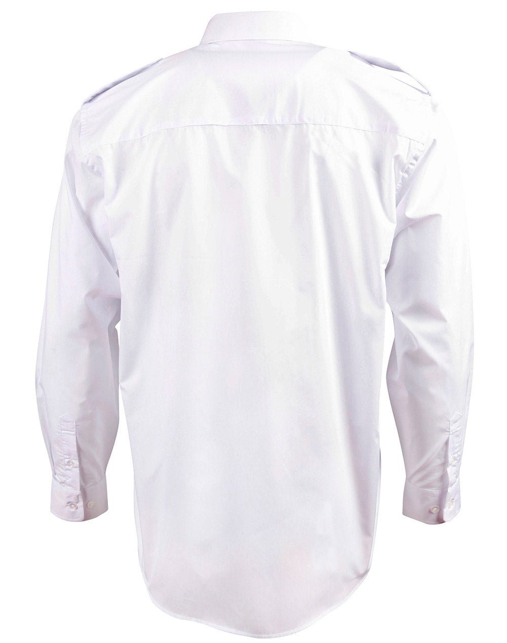 Benchmark BS06L Epaulette Long Sleeve-Unisex - WEARhouse