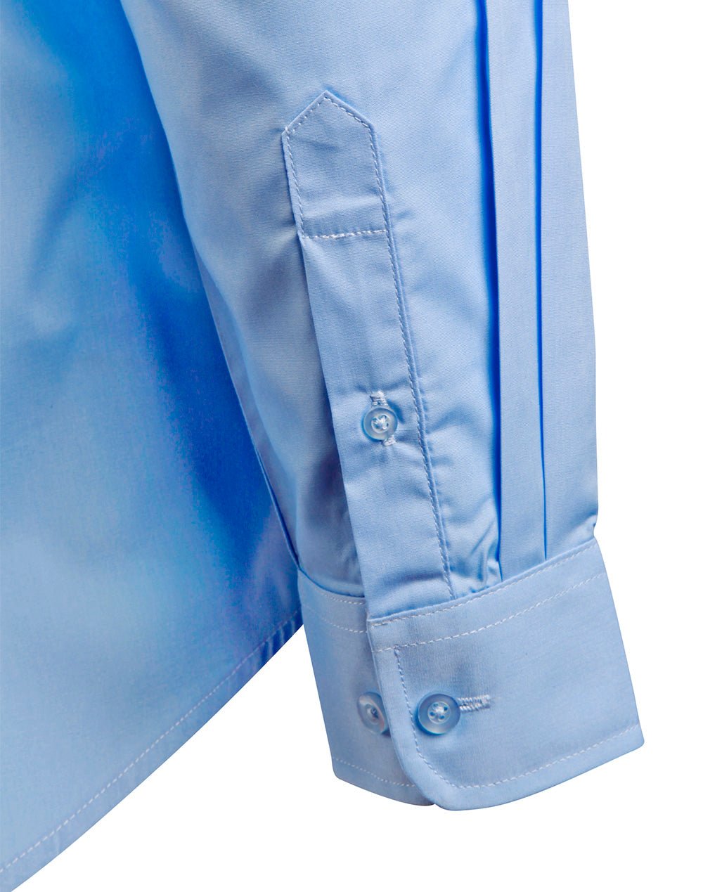 Benchmark BS06L Epaulette Long Sleeve-Unisex - WEARhouse