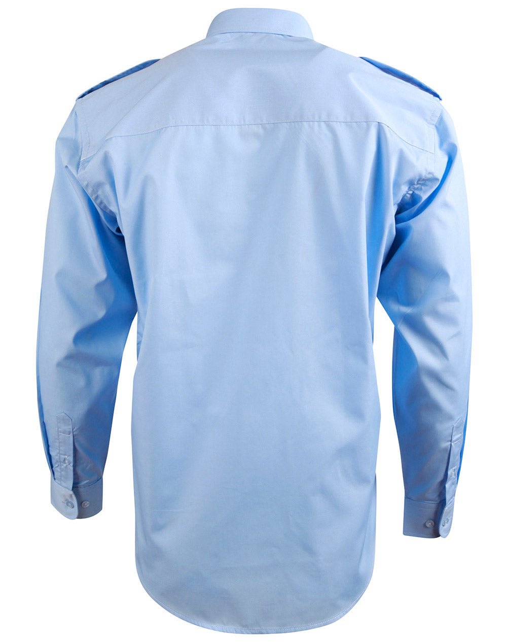 Benchmark BS06L Epaulette Long Sleeve-Unisex - WEARhouse