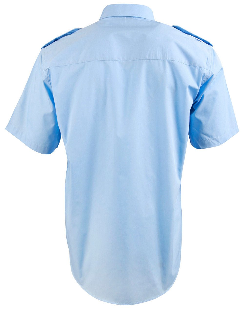 Benchmark BS06S Epaulette Short Sleeve-Unisex - WEARhouse