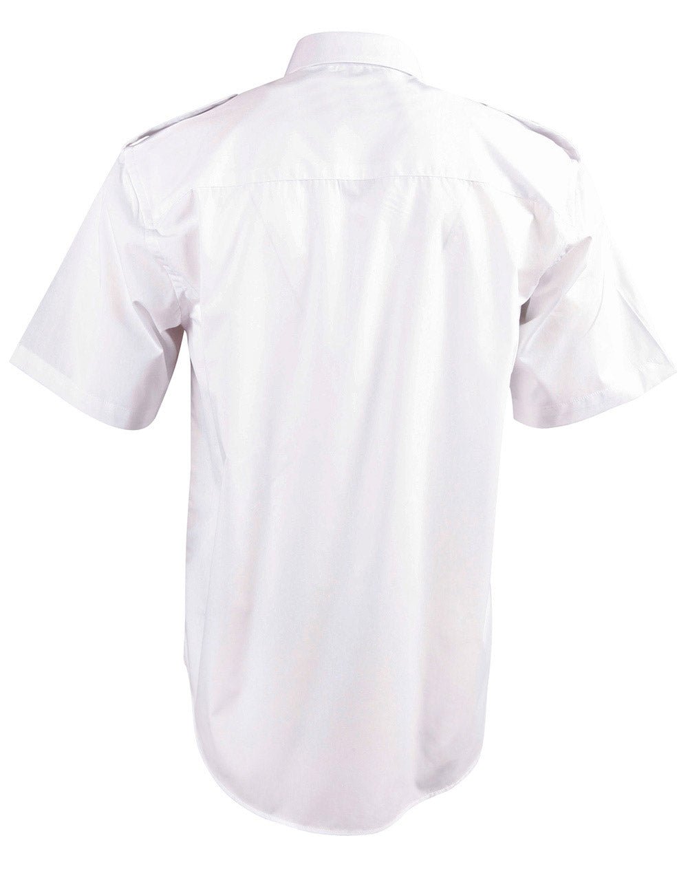 Benchmark BS06S Epaulette Short Sleeve-Unisex - WEARhouse